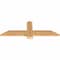 Ekena Millwork Eugene Smooth Timber Gable Bracket, Western Red Cedar, 36"W x 12"H x 1 1/2"D x 3 1/2"F, 8/12 Pitch GBW036X12X0204EUG00SWR - alternate 5